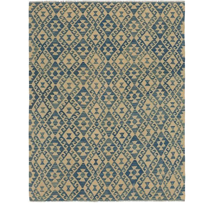 6' 6 x 8' 4 Kilim Maymana Square Rug