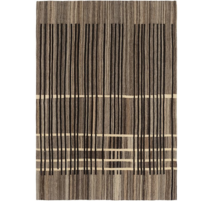 5' 8 x 8' 2 Kilim Modern Rug
