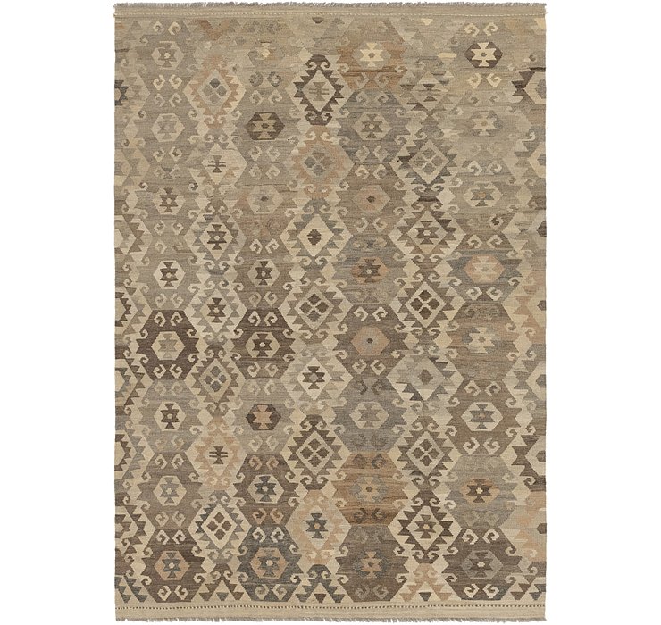 6' 7 x 9' 10 Kilim Maymana Rug