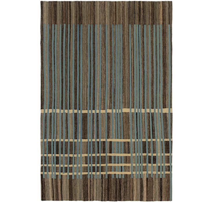5' 5 x 8' 2 Kilim Modern Rug