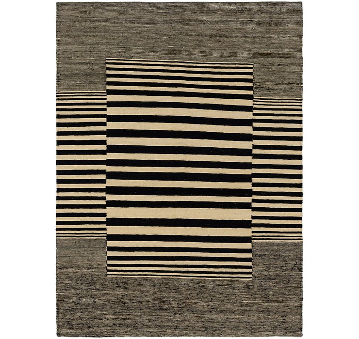 4' 4 x 6' Kilim Modern Rug