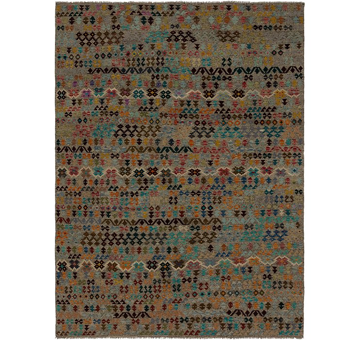8' 6 x 11' 6 Kilim Modern Rug
