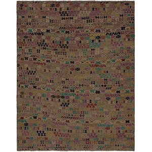 Unique Loom 10' 4 x 13' 2 Kilim Modern Rug