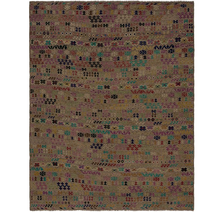 10' 4 x 13' 2 Kilim Modern Rug