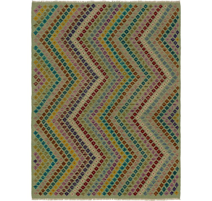5' 10 x 7' 8 Kilim Modern Rug
