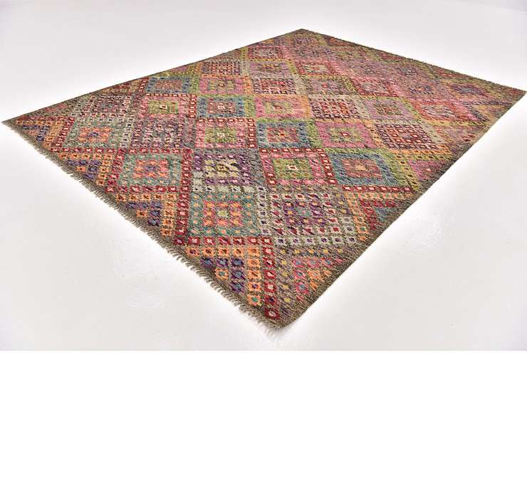 6' 4 x 8' Kilim Modern Rug