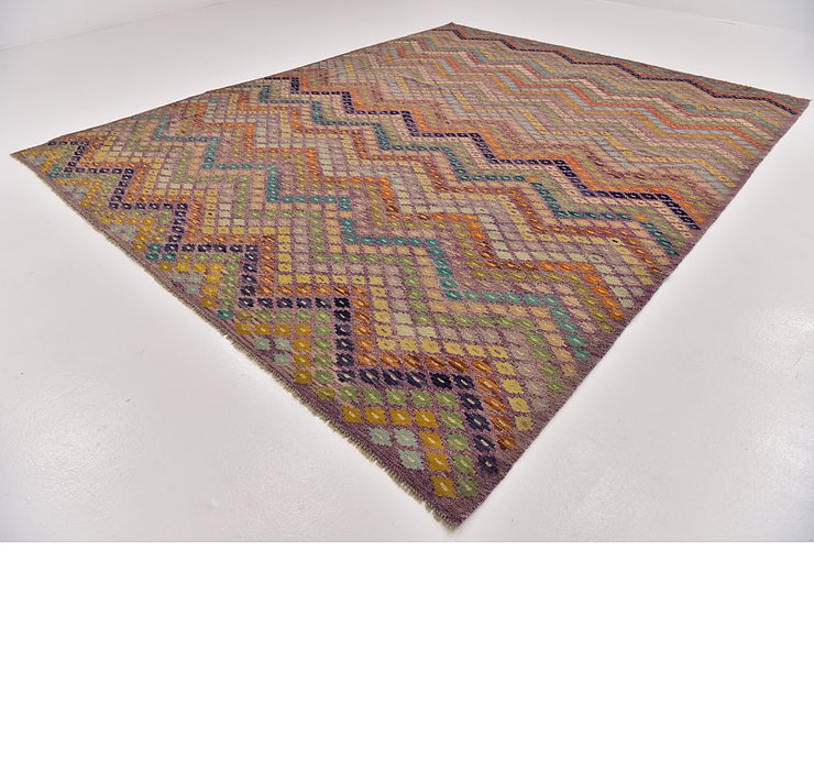 8' 10 x 11' 3 Kilim Modern Rug