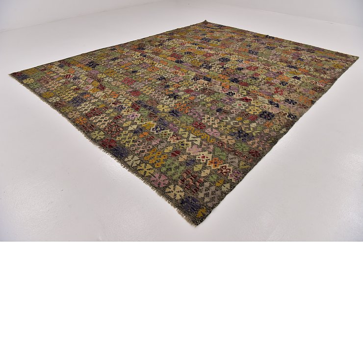 8' 9 x 11' Kilim Modern Rug