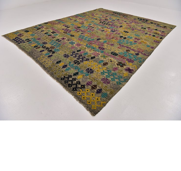8' 5 x 10' 10 Kilim Modern Rug