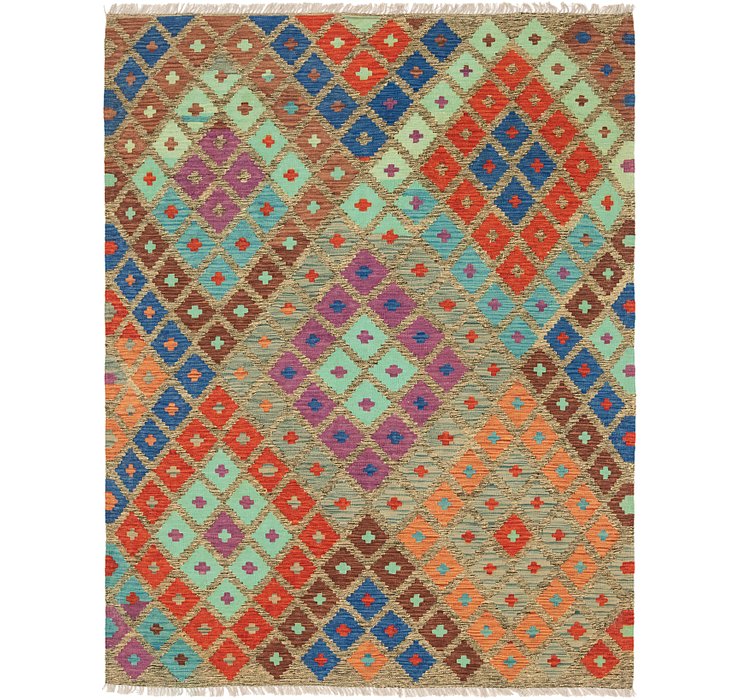 5' 10 x 7' 8 Kilim Modern Rug