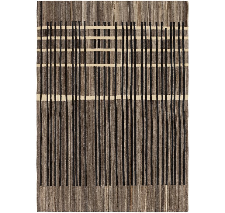 5' 9 x 8' Kilim Modern Rug