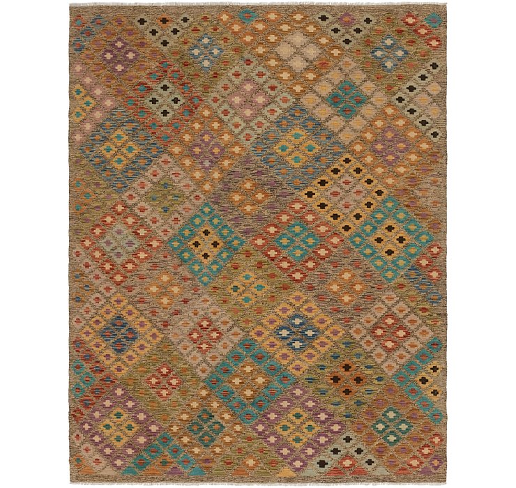 6' 6 x 8' 4 Kilim Modern Rug