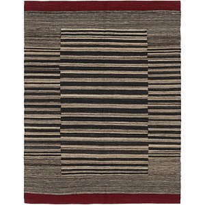 Unique Loom 4' 5 x 5' 8 Kilim Modern Rug