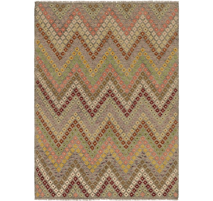 6' x 8' Kilim Modern Rug