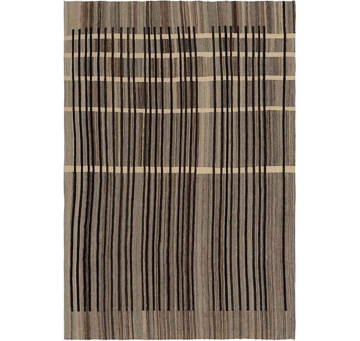 7' 8 x 11' 3 Kilim Modern Rug