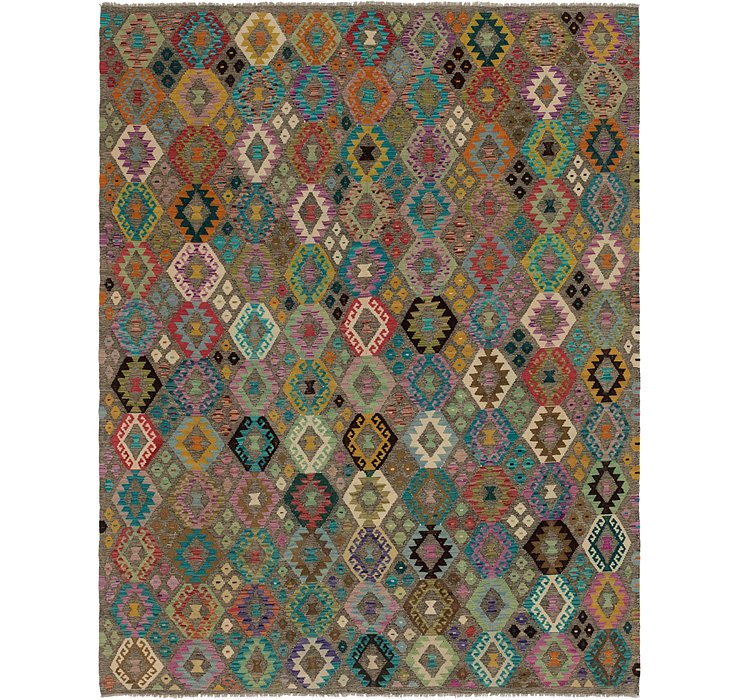 8' 10 x 11' Kilim Modern Rug