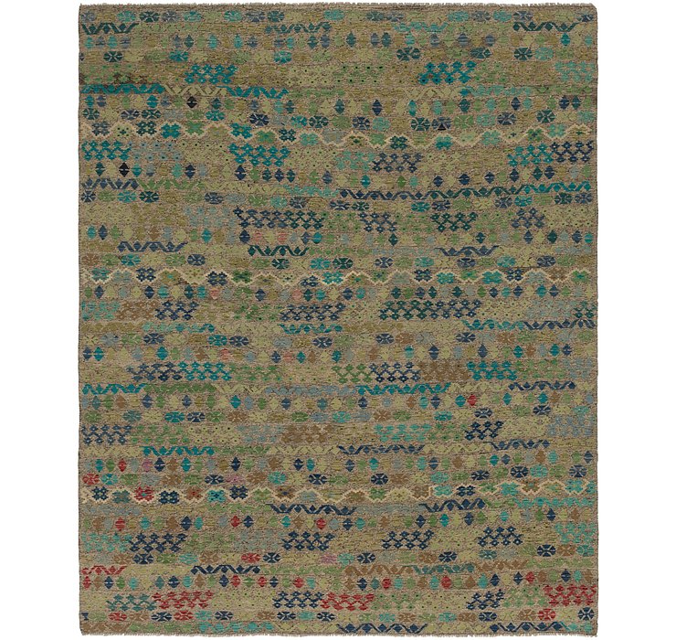 10' 2 x 12' 5 Kilim Modern Rug