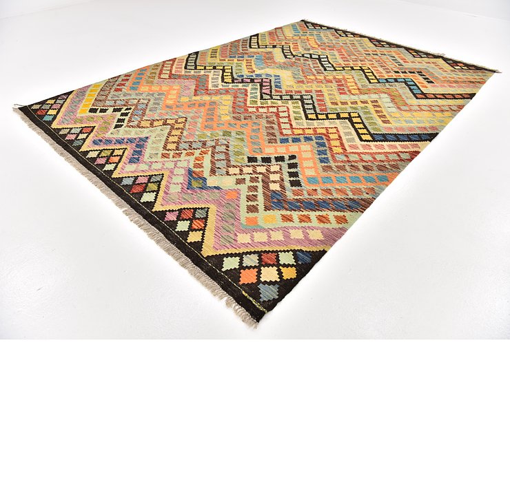 6' 10 x 10' Kilim Modern Rug