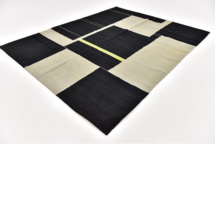 6' x 7' 5 Kilim Modern Square Rug