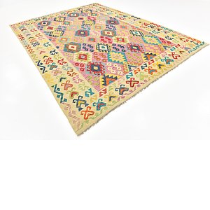 Unique Loom 8' 4 x 11' 10 Kilim Maymana Rug