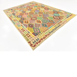 Unique Loom 8' 5 x 11' 6 Kilim Maymana Rug