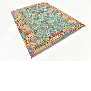 Unique Loom 6' x 8' Kilim Maymana Rug