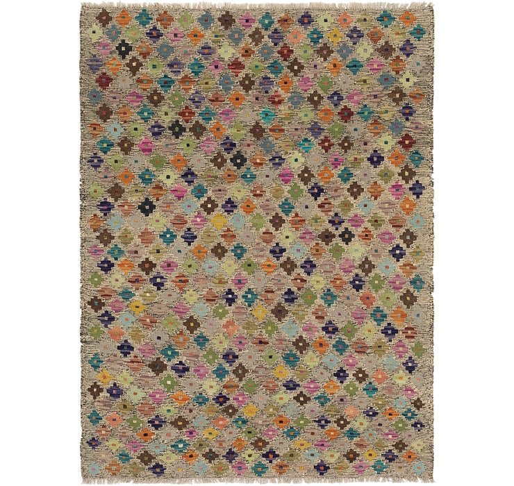 3' 8 x 4' 10 Kilim Modern Rug