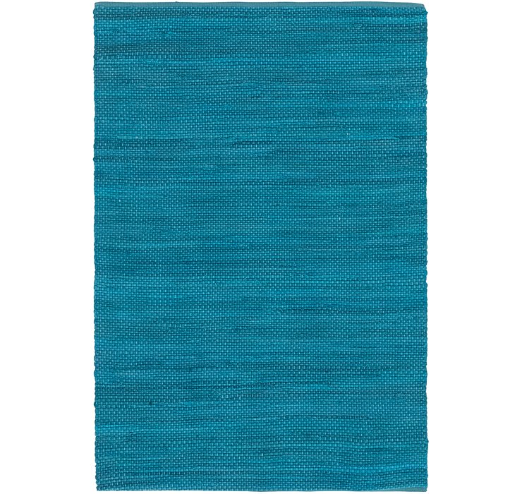 4' x 5' 9 Chindi Cotton Rug