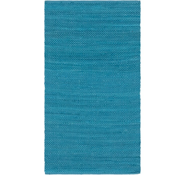 2' 8 x 4' 10 Chindi Cotton Rug