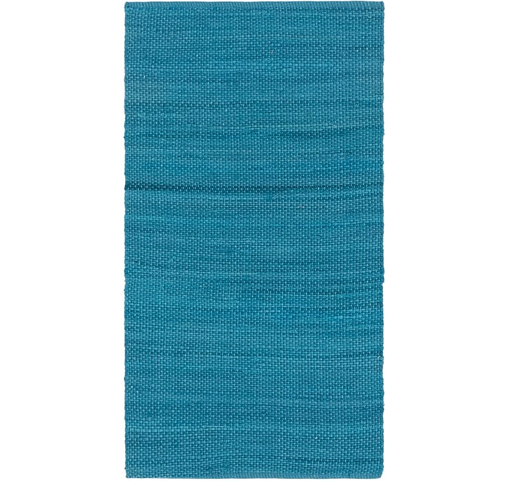 2' 8 x 5' Chindi Cotton Rug