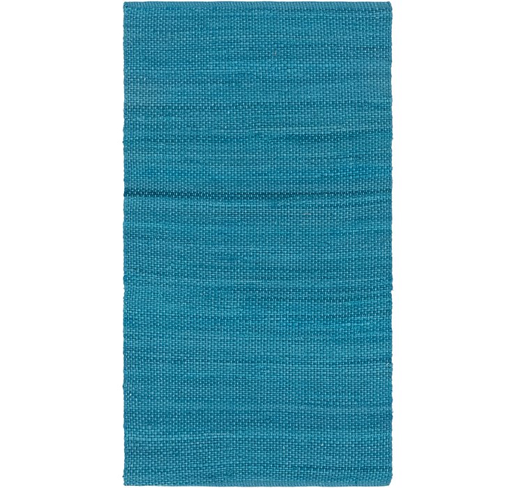80cm x 152cm Chindi Cotton Rug