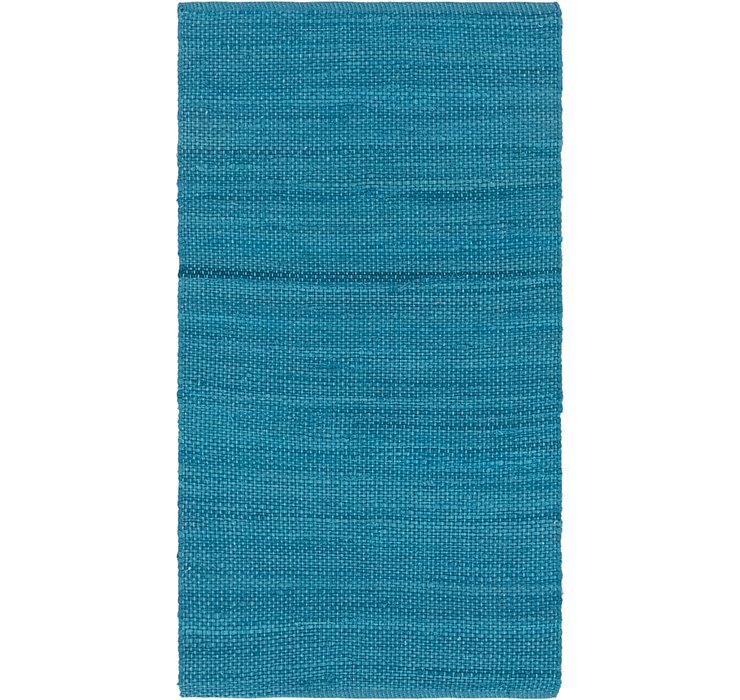 2' 8 x 5' Chindi Cotton Rug