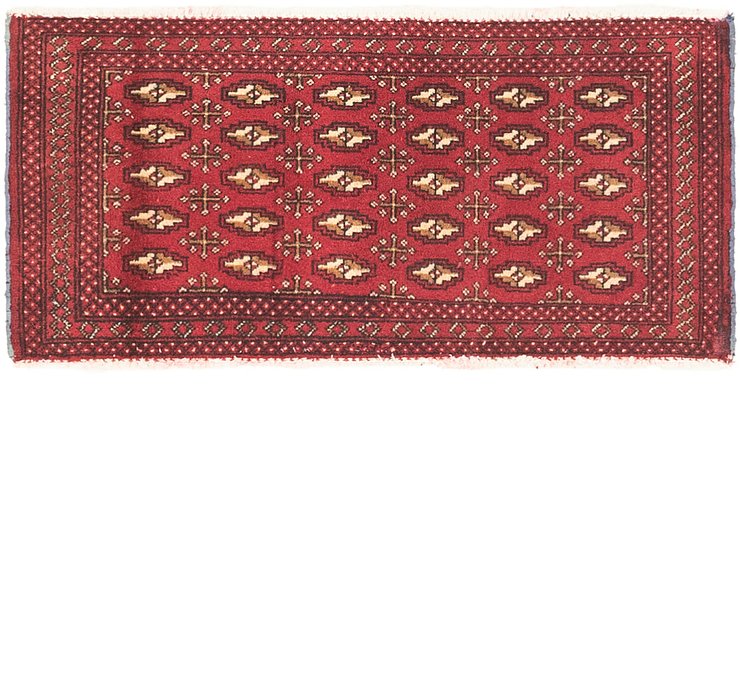 1' 8 x 3' 7 Torkaman Persian Rug