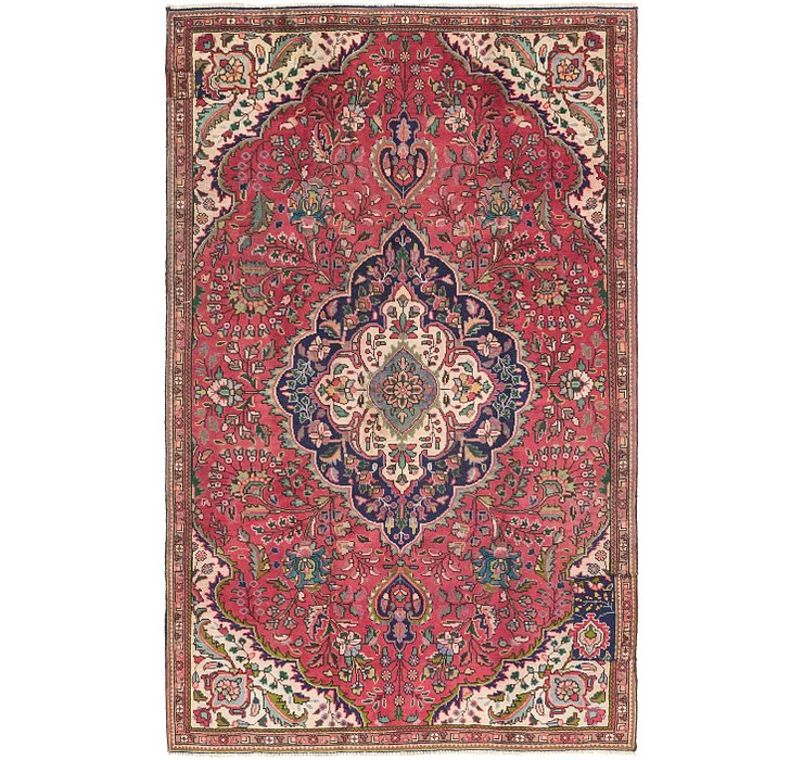 5' x 8' 3 Tabriz Persian Rug