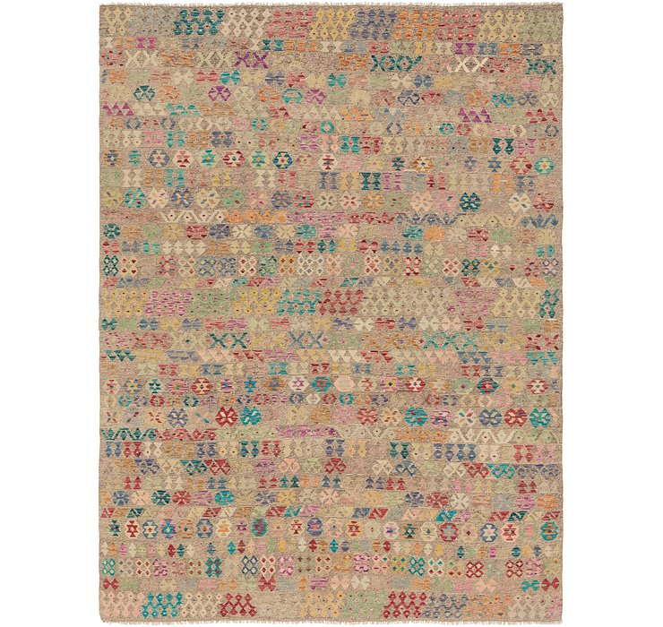8' 5 x 11' Kilim Modern Rug