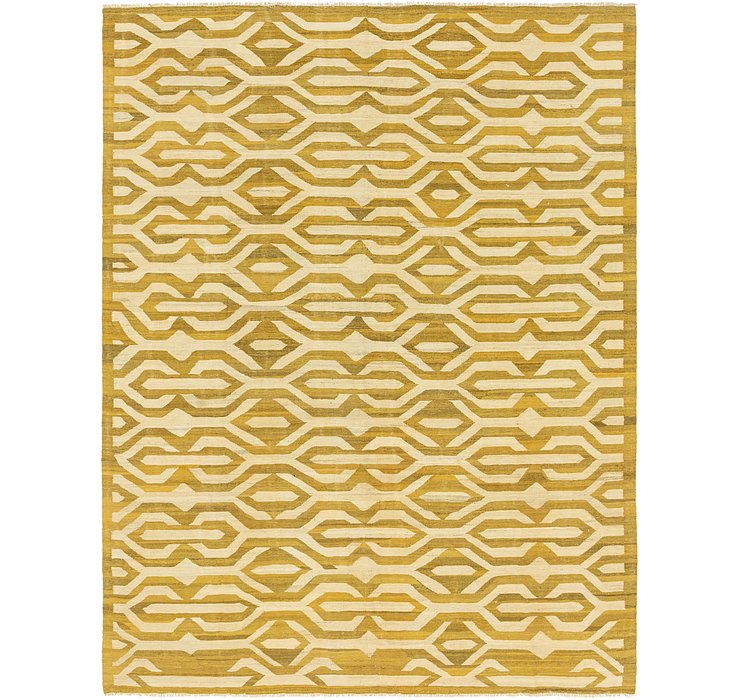 9' x 11' 10 Kilim Modern Rug