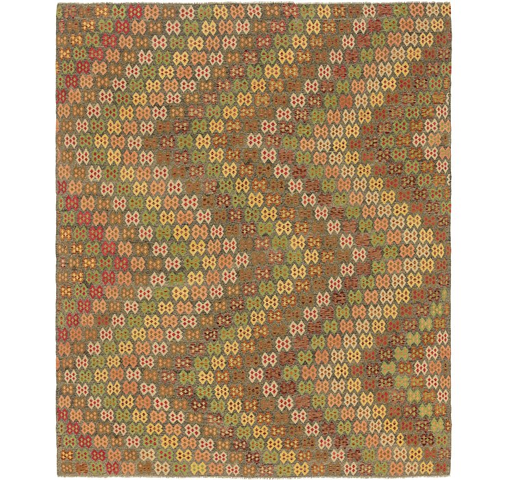 11' x 13' Kilim Modern Rug