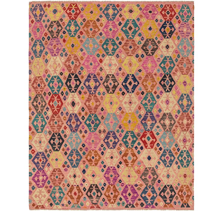 8' 9 x 11' Kilim Maymana Rug