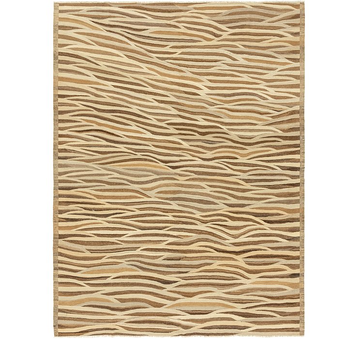 9' x 11' 10 Kilim Modern Rug