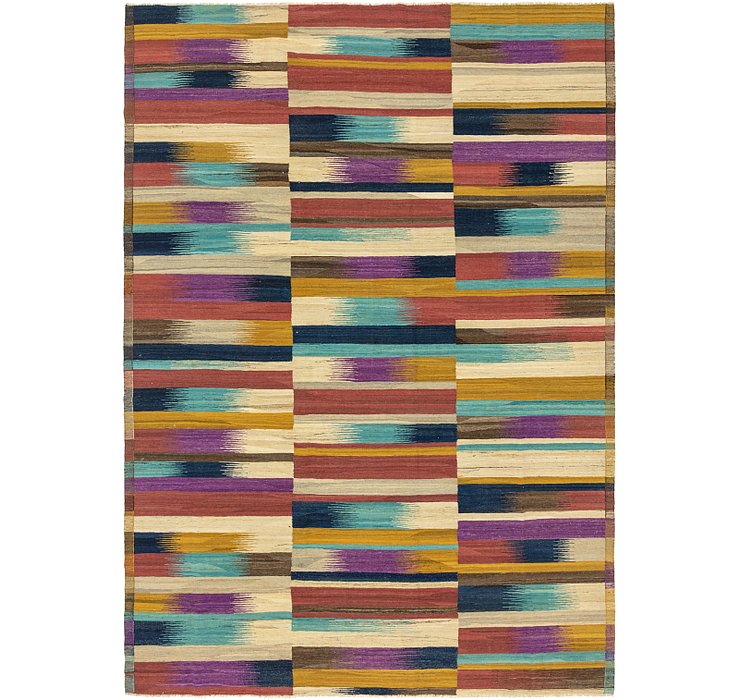 10' x 14' 2 Kilim Modern Rug