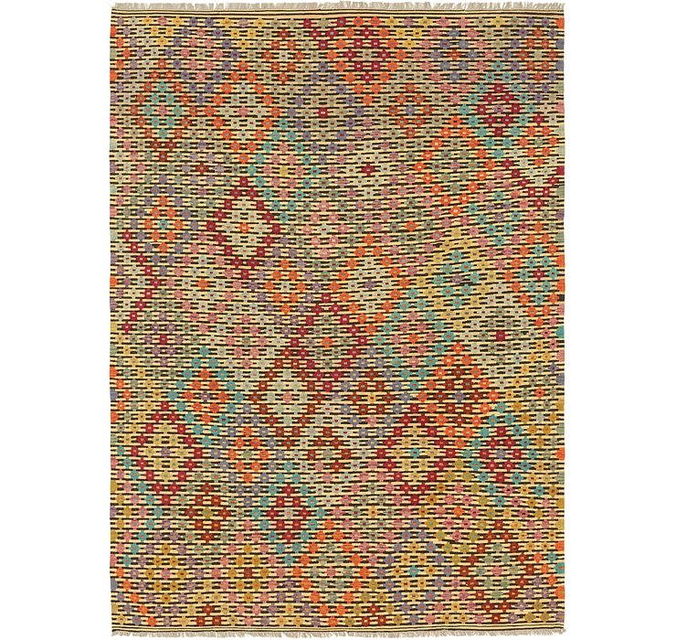 8' x 11' Kilim Modern Rug