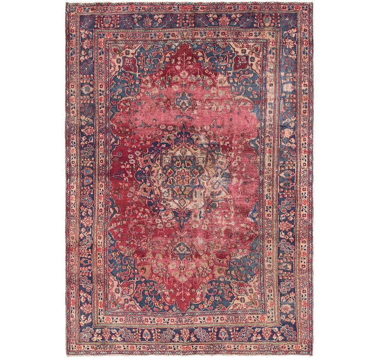 6' 6 x 9' 5 Tabriz Persian Rug