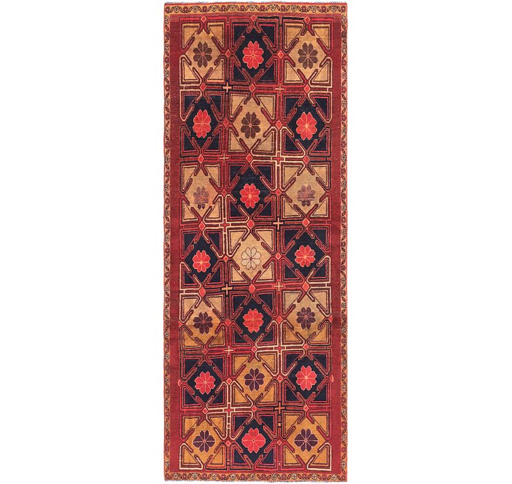 3' 8 x 9' 8 Meshkin Persian Runner ...