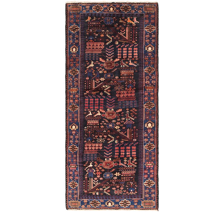 4' 3 x 10' Roodbar Persian Runner ...
