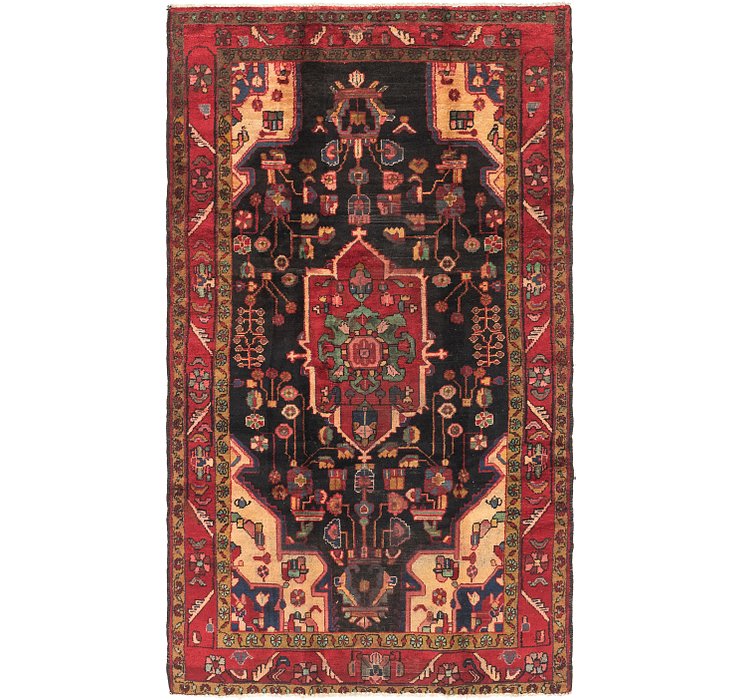 4' 9 x 8' Nahavand Persian Rug