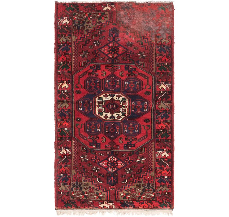 3' 4 x 6' 3 Hamedan Persian Runner ...