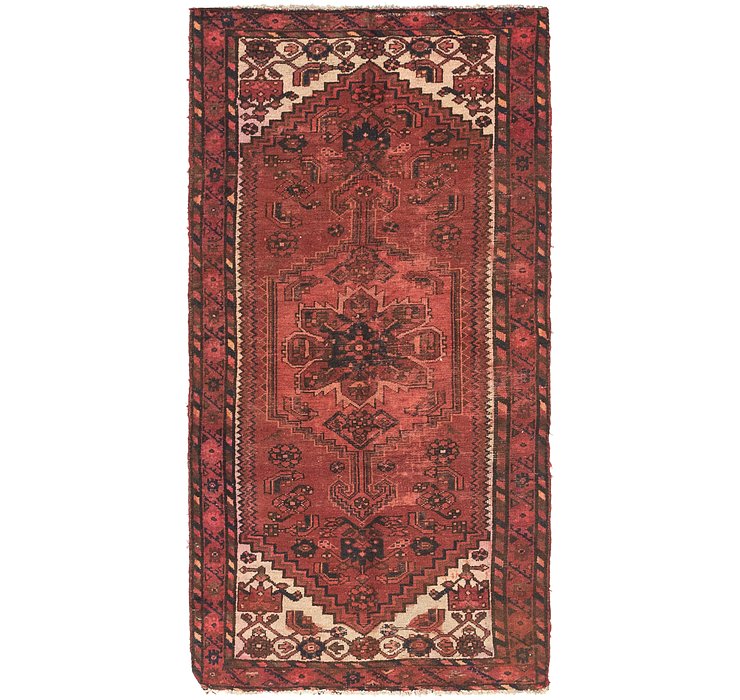 3' 4 x 6' 8 Shiraz Persian Runner Rug