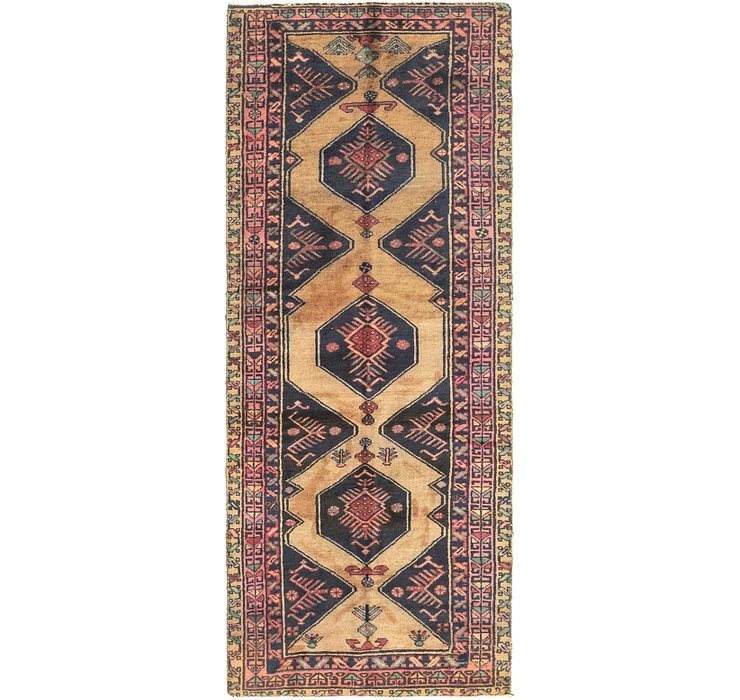 3' 5 x 9' Gholtogh Persian Runner...