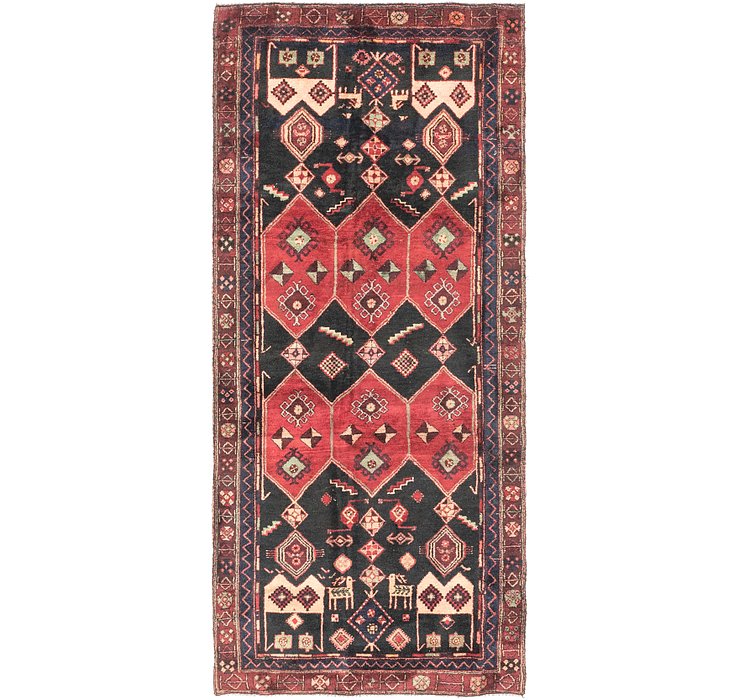4' 2 x 9' 6 Sirjan Persian Runner Rug