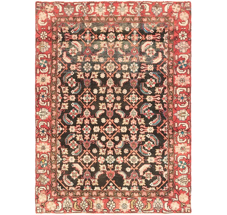 147cm x 203cm Hamedan Persian Rug